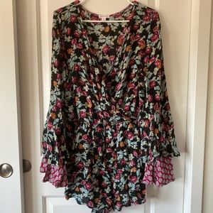 Xhilaration Floral Romper